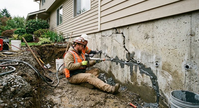 Basement Foundation Repair in Catoosa County, GA