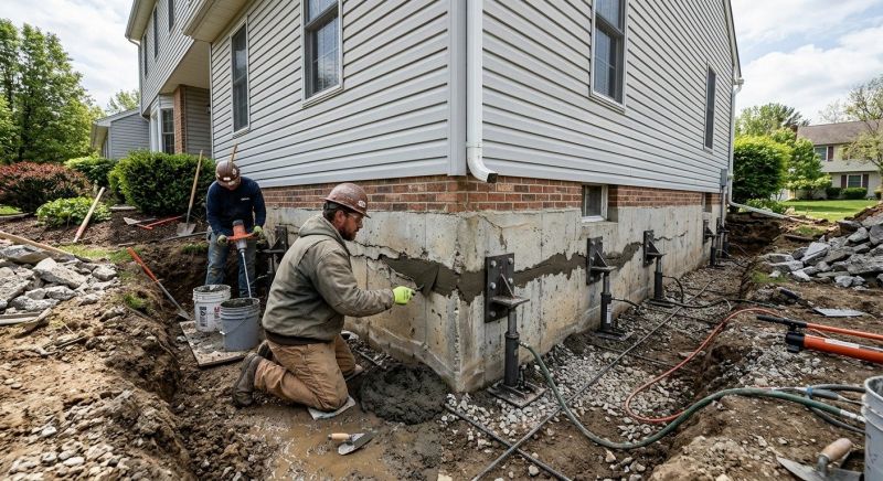 Basement Foundation Repair in Chatsworth, GA