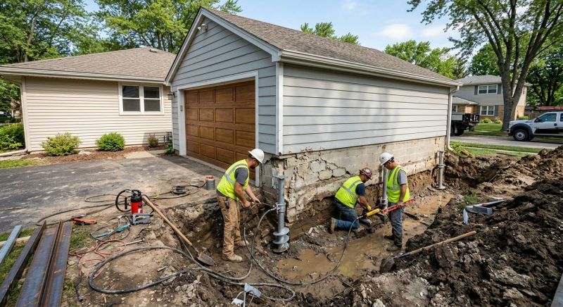 Basement Foundation Repair in Walker County, GA
