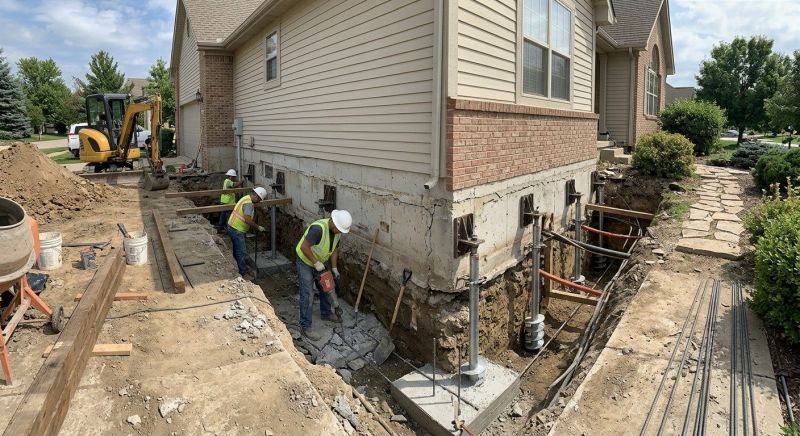Basement Underpinning in Dalton, GA