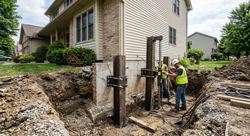 Basement Underpinning in Dalton, GA