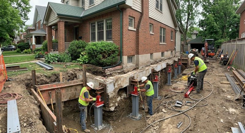 Basement Underpinning in Dalton, GA