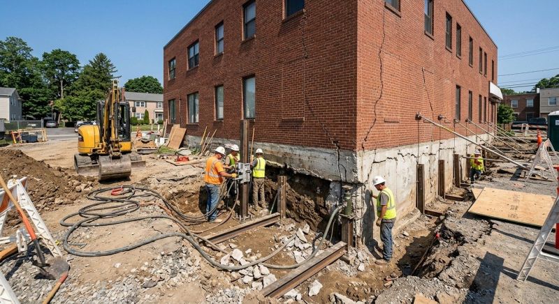 Building Foundation Repair in Mc Donald, TN
