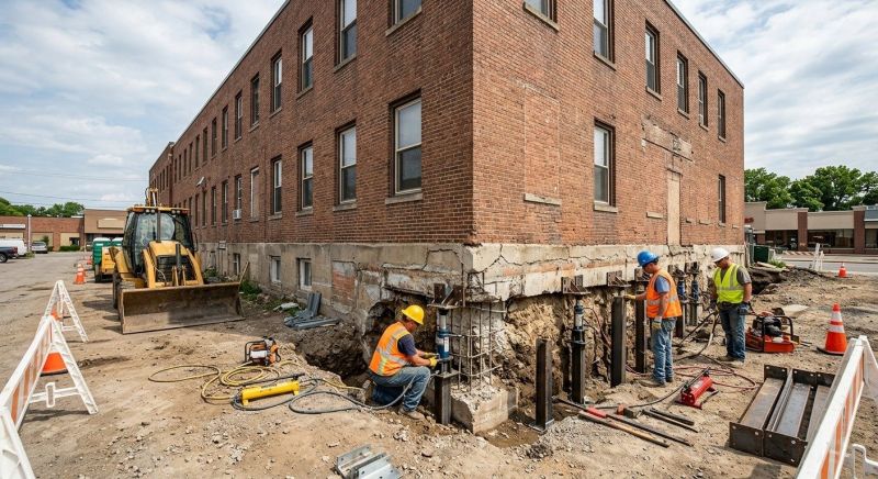 Commercial Foundation Repair in Dalton, GA