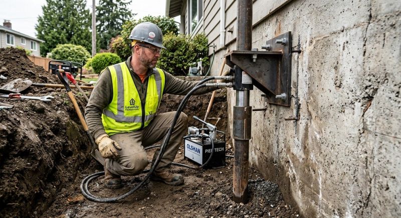 Concrete Foundation Leveling in Chickamauga, GA