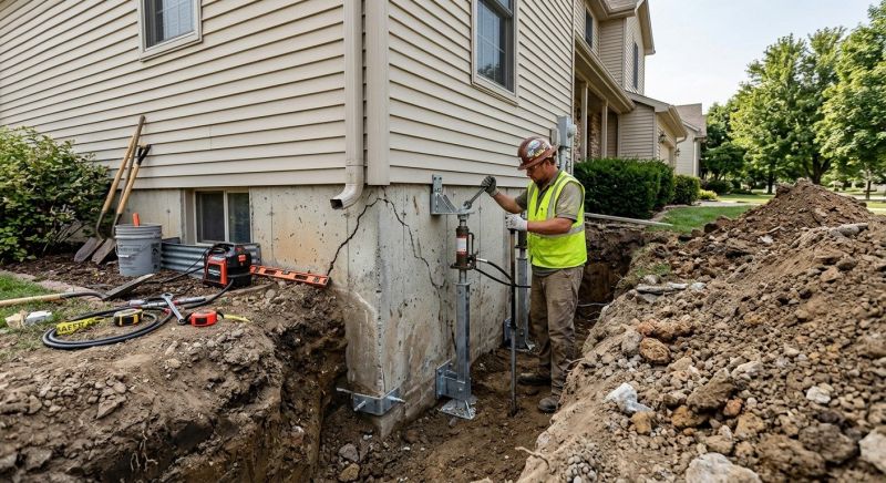 Concrete Foundation Repair in Chickamauga, GA