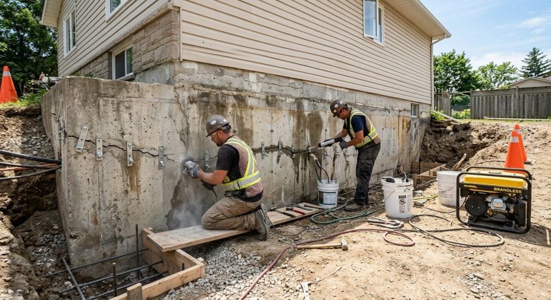 Concrete Foundation Repair in Chickamauga, GA