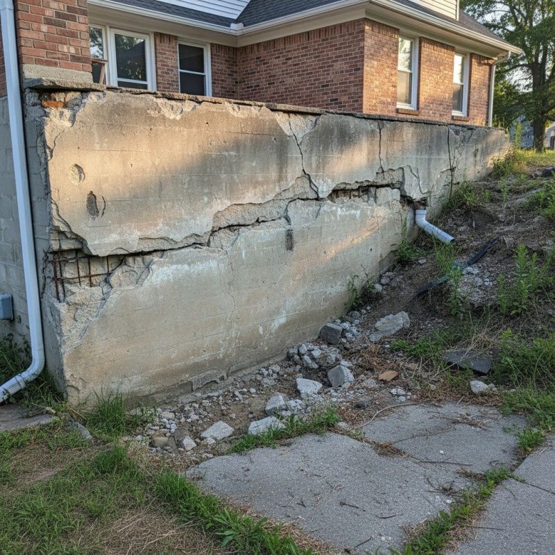 Cracked Foundation Repair in Chickamauga, GA