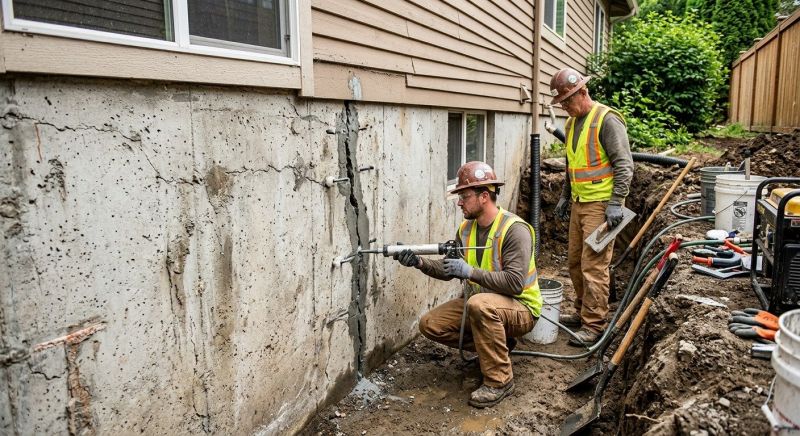 Cracked Foundation Repair in Mc Donald, TN