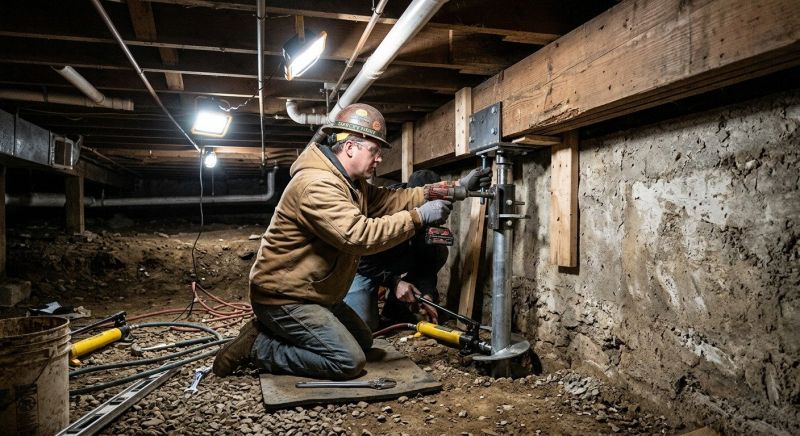 Crawlspace Foundation Repair in Rossville, GA