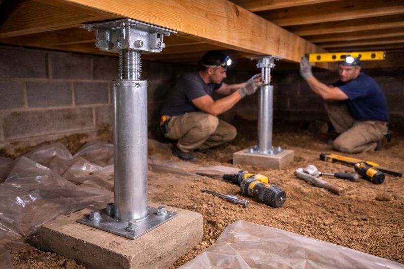 Crawlspace Structural Repair in Dalton, GA