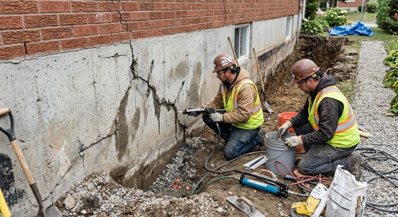 Foundation Cracks Repair in Dalton, GA