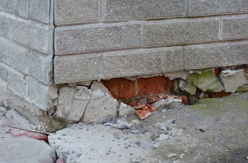 Foundation Damage Repair in Mc Donald, TN