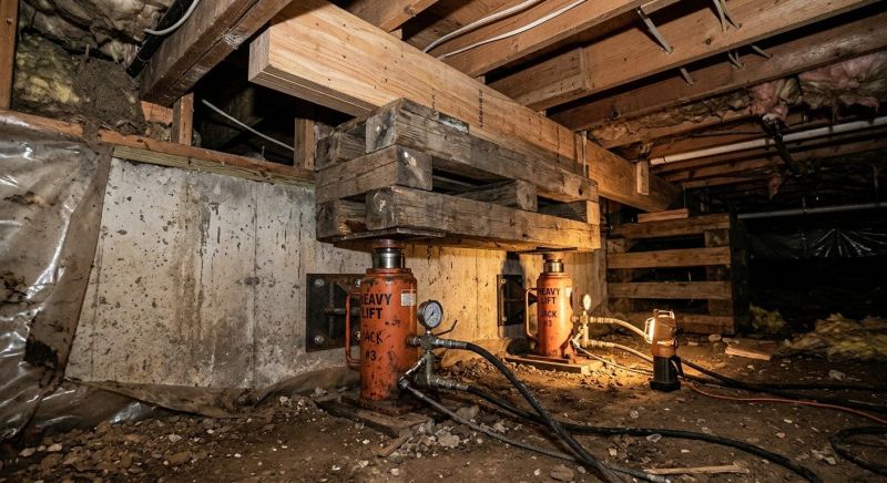 Foundation Jacking in Chatsworth, GA