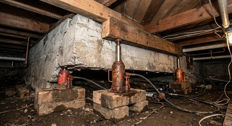 Foundation Jacking in Chatsworth, GA