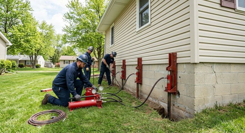 Foundation Jacking in Chattanooga, TN