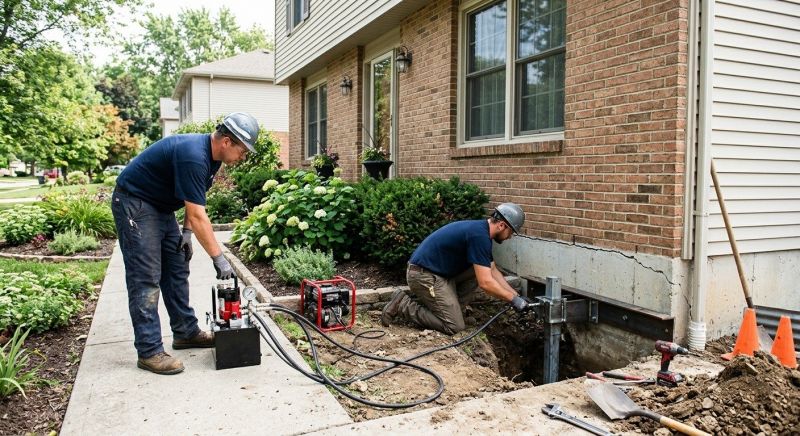 Foundation Jacking in Chickamauga, GA