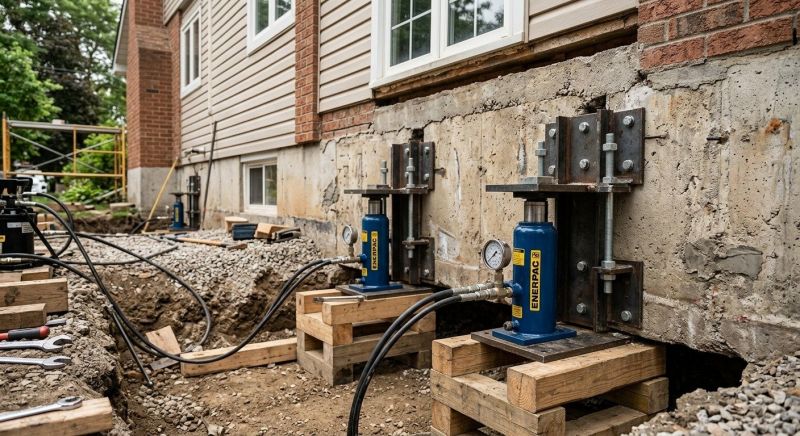 Foundation Jacking in Hamilton County, TN