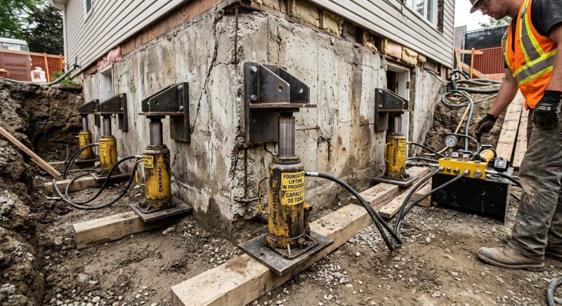 Foundation Jacking in Mc Donald, TN