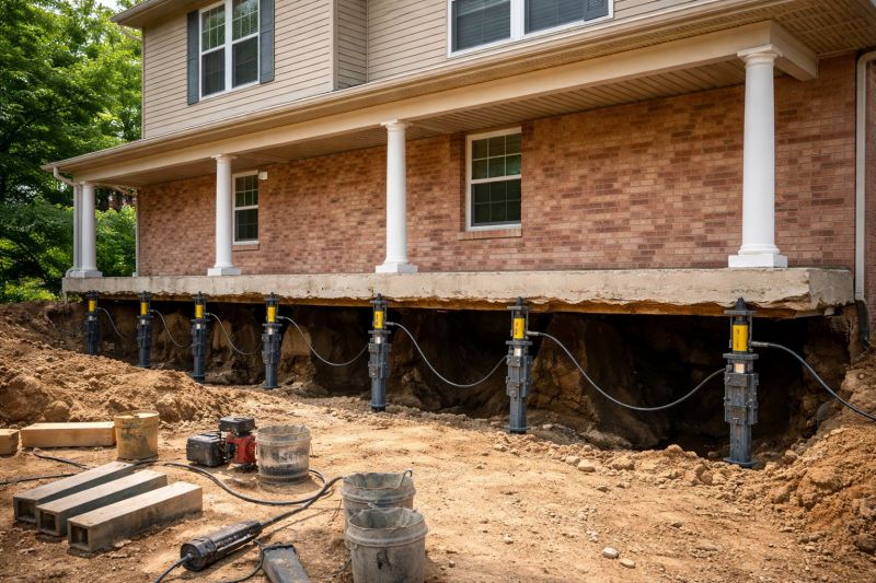 Foundation Jacking in Murray County, GA