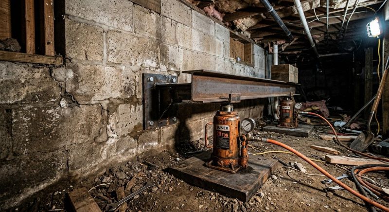Foundation Jacking in Ooltewah, TN