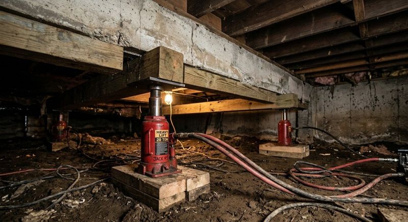 Foundation Jacking in Ringgold, GA