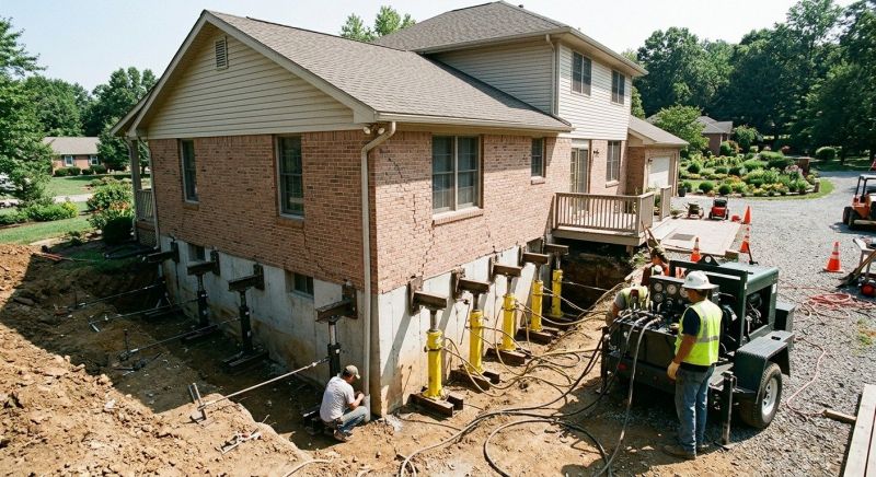 Foundation Jacking in Walker County, GA