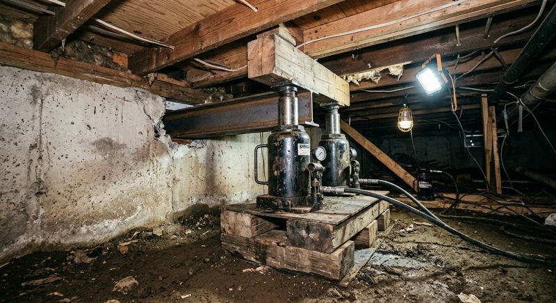 Foundation Jacking in Walker County, GA