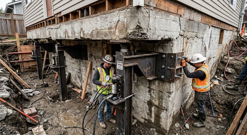 Foundation Lifting in Calhoun, GA