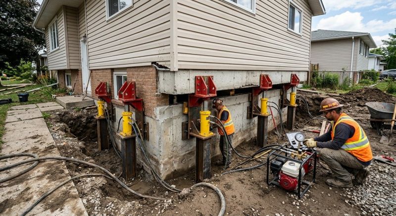 Foundation Lifting in Ooltewah, TN