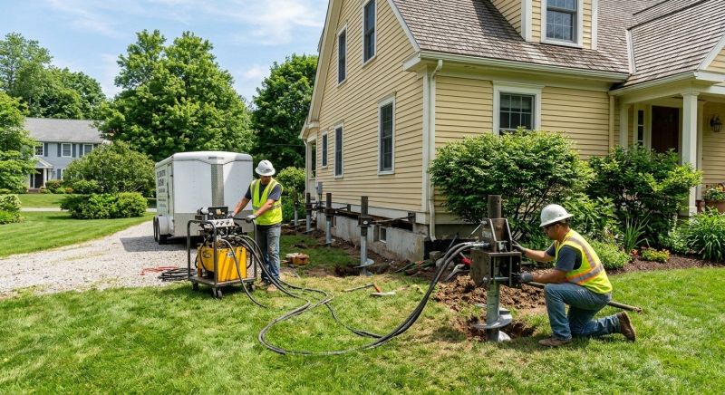 Foundation Lifting in Ooltewah, TN