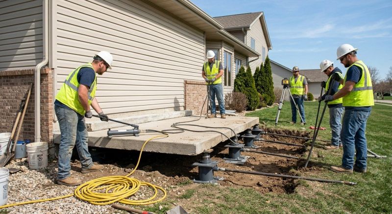 Foundation Lifting in Sugar Valley, GA