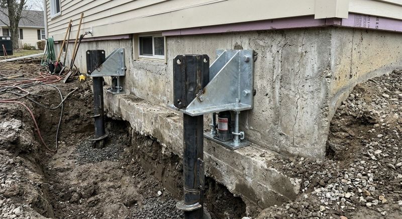 Foundation Pier Leveling in Dalton, GA