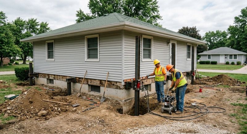 Foundation Raising in Chickamauga, GA