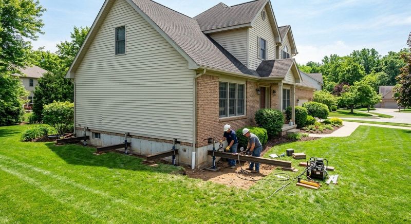 Foundation Releveling in Dalton, GA