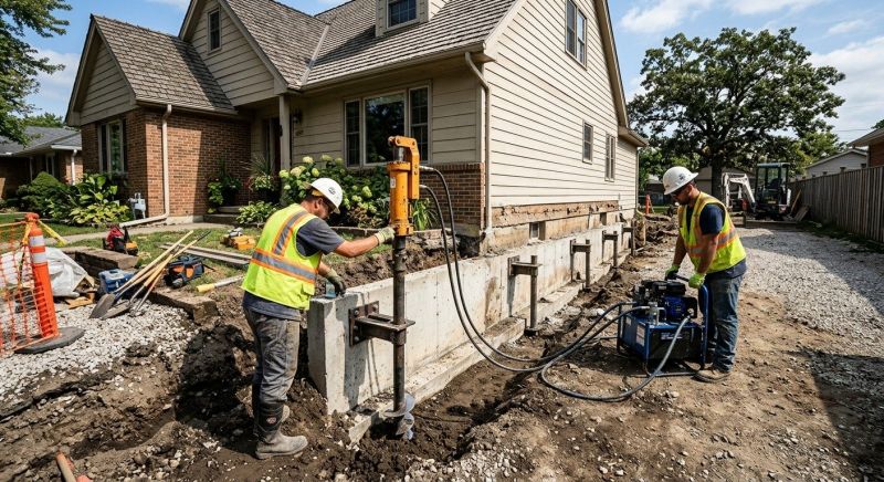 Foundation Stabilizing in Dalton, GA