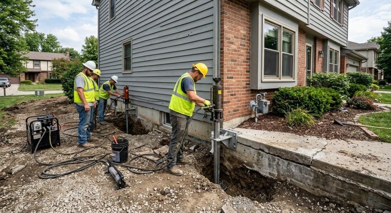Foundation Stabilizing in Ooltewah, TN