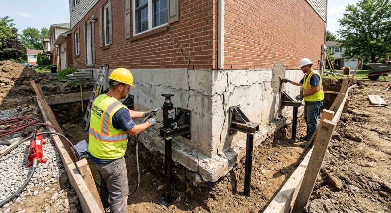 Foundation Structural Repair in Murray County, GA