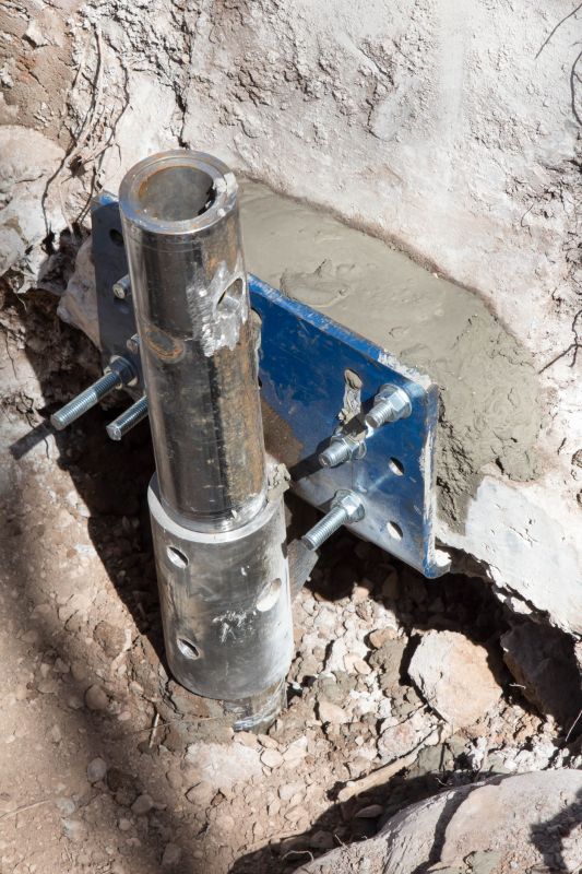 Helical Piers Installation in Dalton, GA