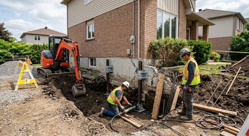 House Foundation Repair in Calhoun, GA