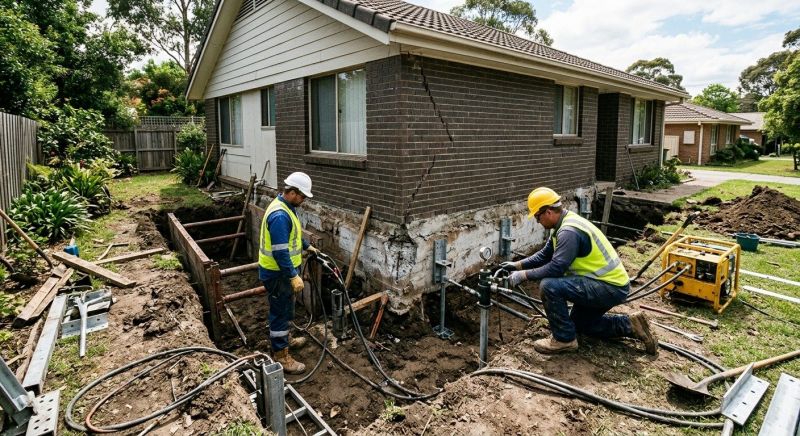 House Foundation Repair in Chatsworth, GA