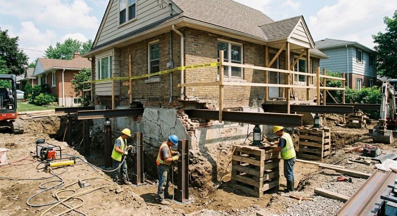House Foundation Repair in Hamilton County, TN