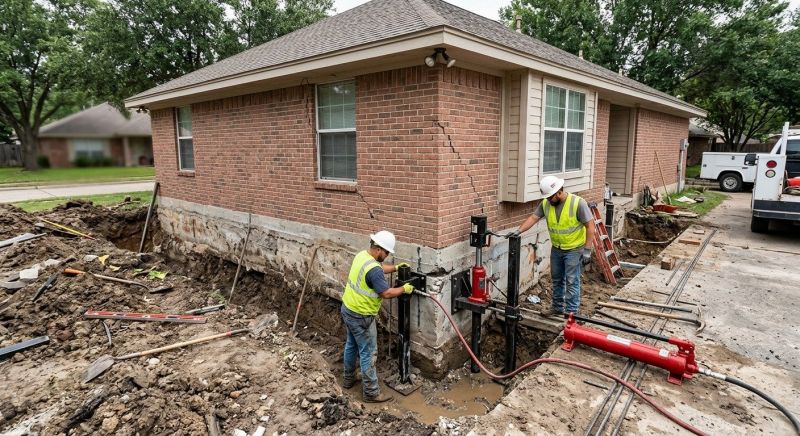 House Foundation Repair in Ringgold, GA