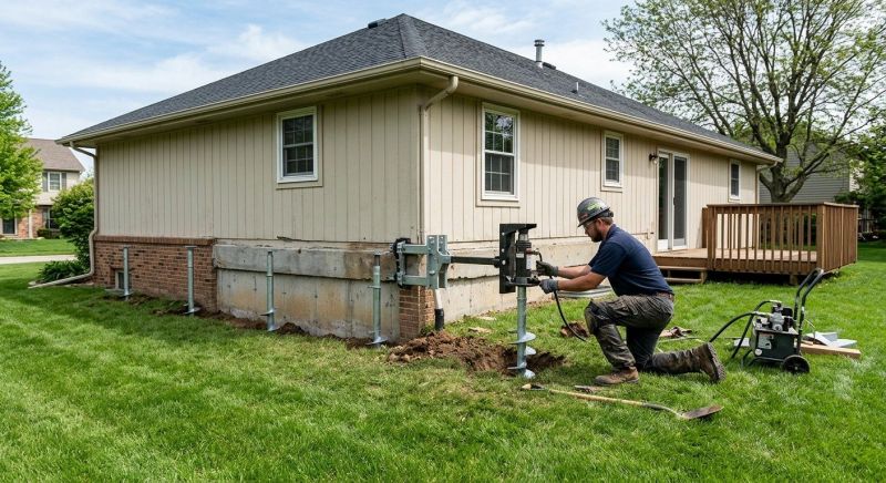 Settling Foundation Service in Calhoun, GA