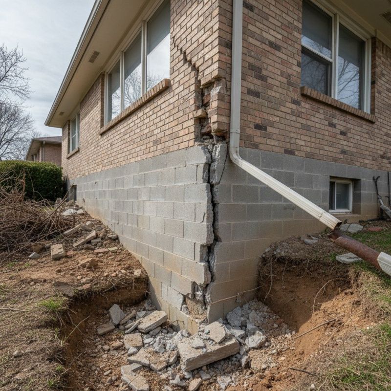 Settling Foundation Service in Murray County, GA