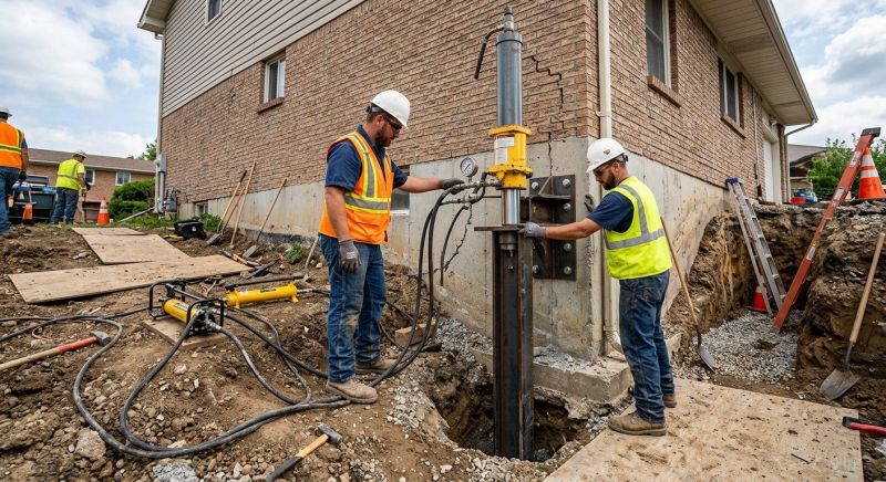 Settling Foundation Service in Rossville, GA
