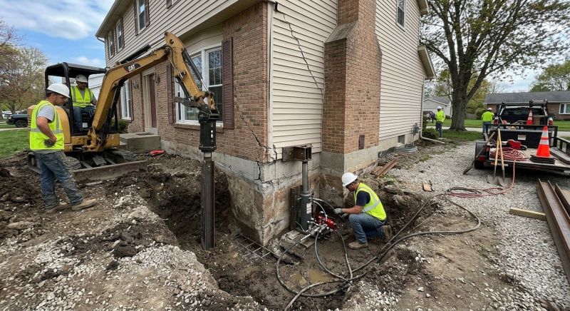 Sinking Foundation Repair in Chatsworth, GA