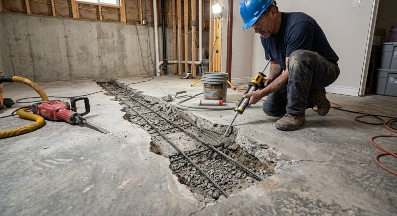 Slab Foundation Repair in Dalton, GA