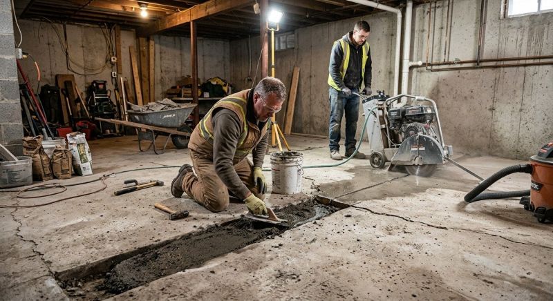 Slab Foundation Repair in Dalton, GA