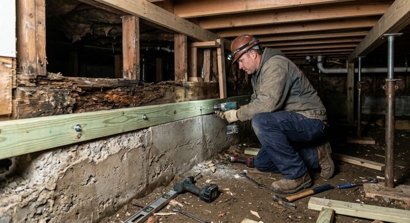 Slab Foundation Repair in Dalton, GA